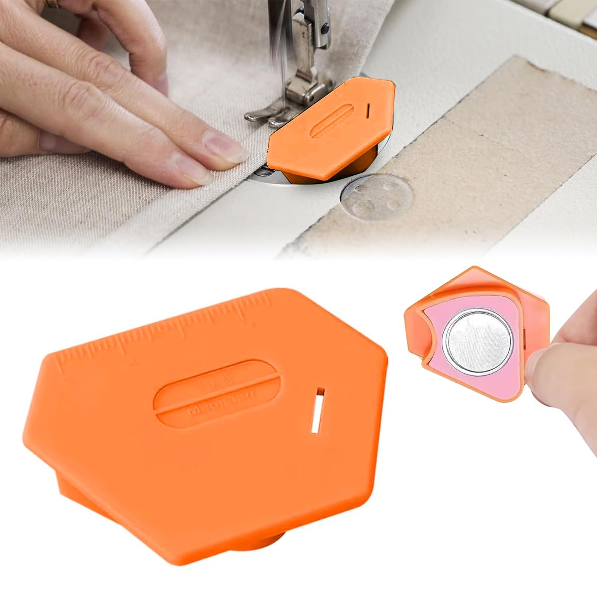 HASTHIP Sewing Guide Magnetic Sewing Guide Multi-Purpose Tool Polygonal Sewing Guide Seam Guide Locator Tool, Sewing Accessories Supplies HASTHIP Sewing Guide Magnetic Sewing Guide Multi-Purpose Tool Polygonal Sewing Guide Seam Guide Locator Tool, Sewing Accessories Supplies